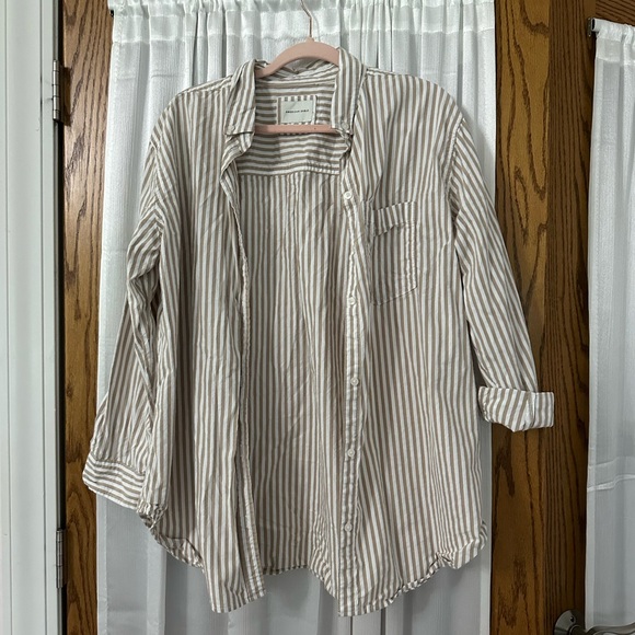 striped button up shirt - Picture 5 of 5